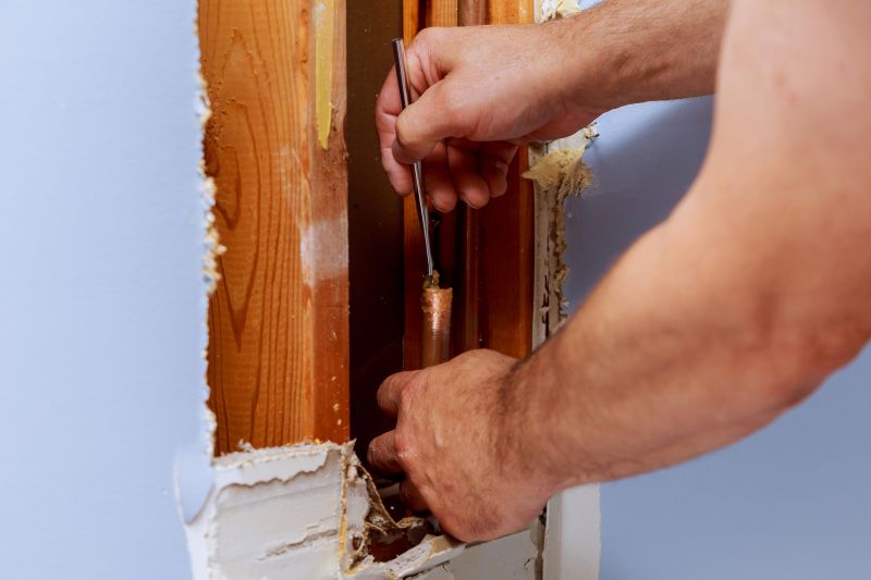 Pipe Repair in a Basement